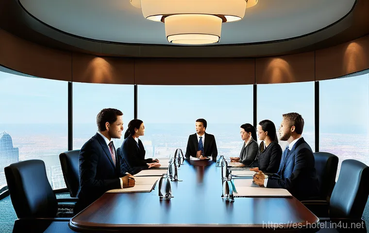 호텔 연봉 협상 과정 시뮬레이션 - **Prompt: Strategic Negotiation Rehearsal in a Hotel Setting**
A person of any gender or ethnici... 호텔 연봉 협상 과정 시뮬레이션 - **Prompt: Strategic Negotiation Rehearsal in a Hotel Setting**
A person of any gender or ethnici...